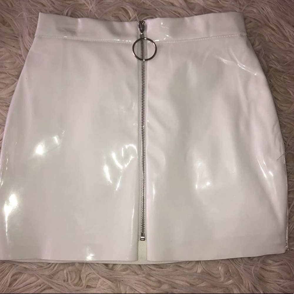 Brand New PVC Leather Skirt